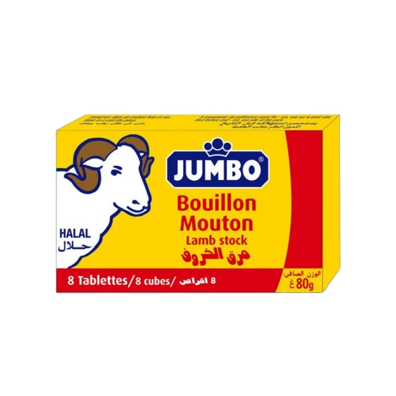 Jumbo - Bouillon mouton 8 cubes (80g)