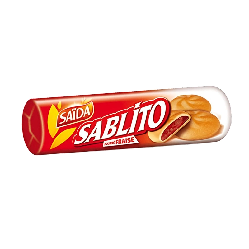 Saida - Biscuits Sablito Fraise (128g)