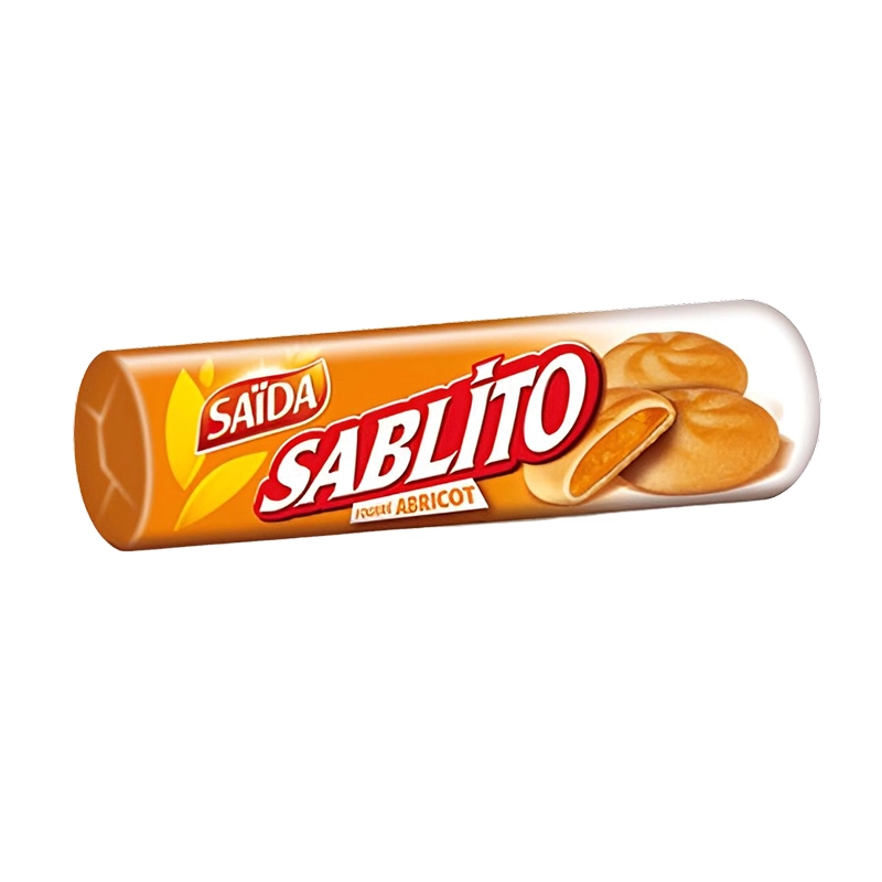 Saida - Biscuits Sablito Abricot (128g)