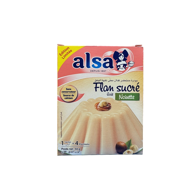Alsa - Flan noisette (50g)